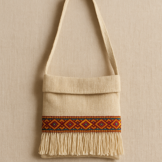 Tuto couture : transformer une vieille écharpe en sac avec un galon
