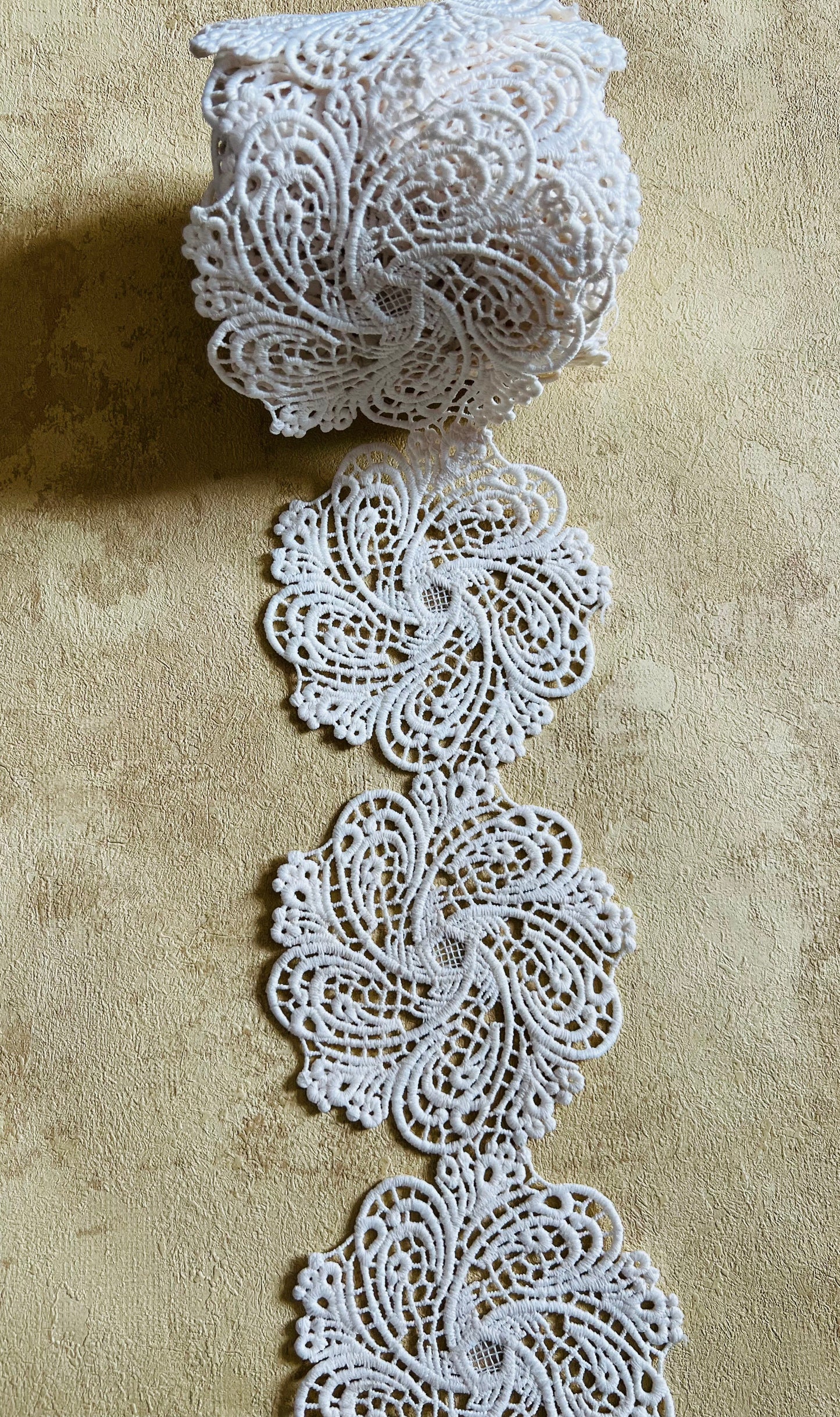 Galon cercle crocheté extra large