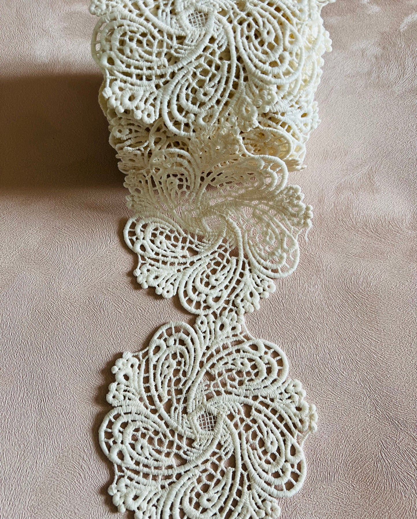 Galon cercle crocheté extra large