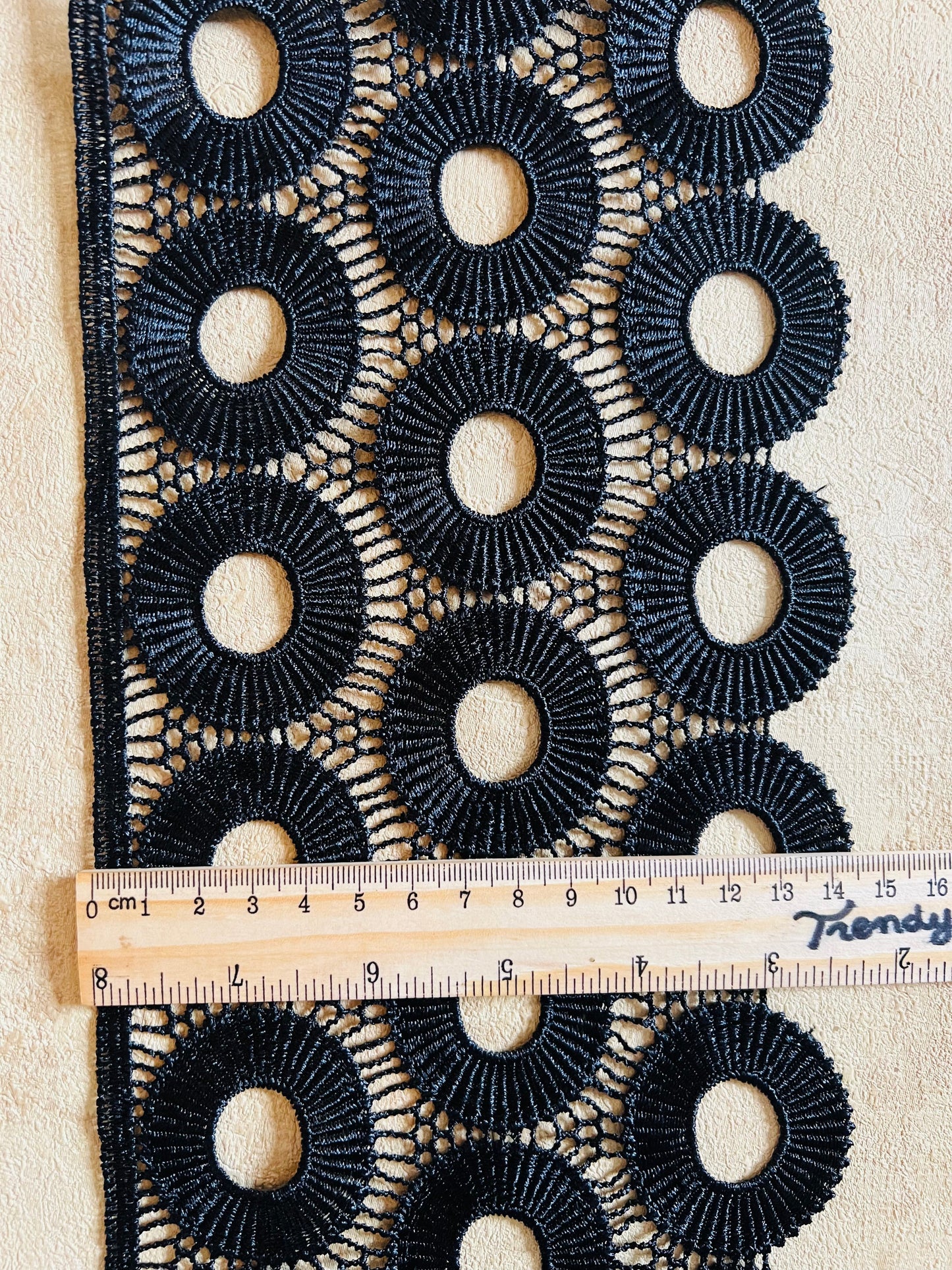 Galon crocheté extra large
