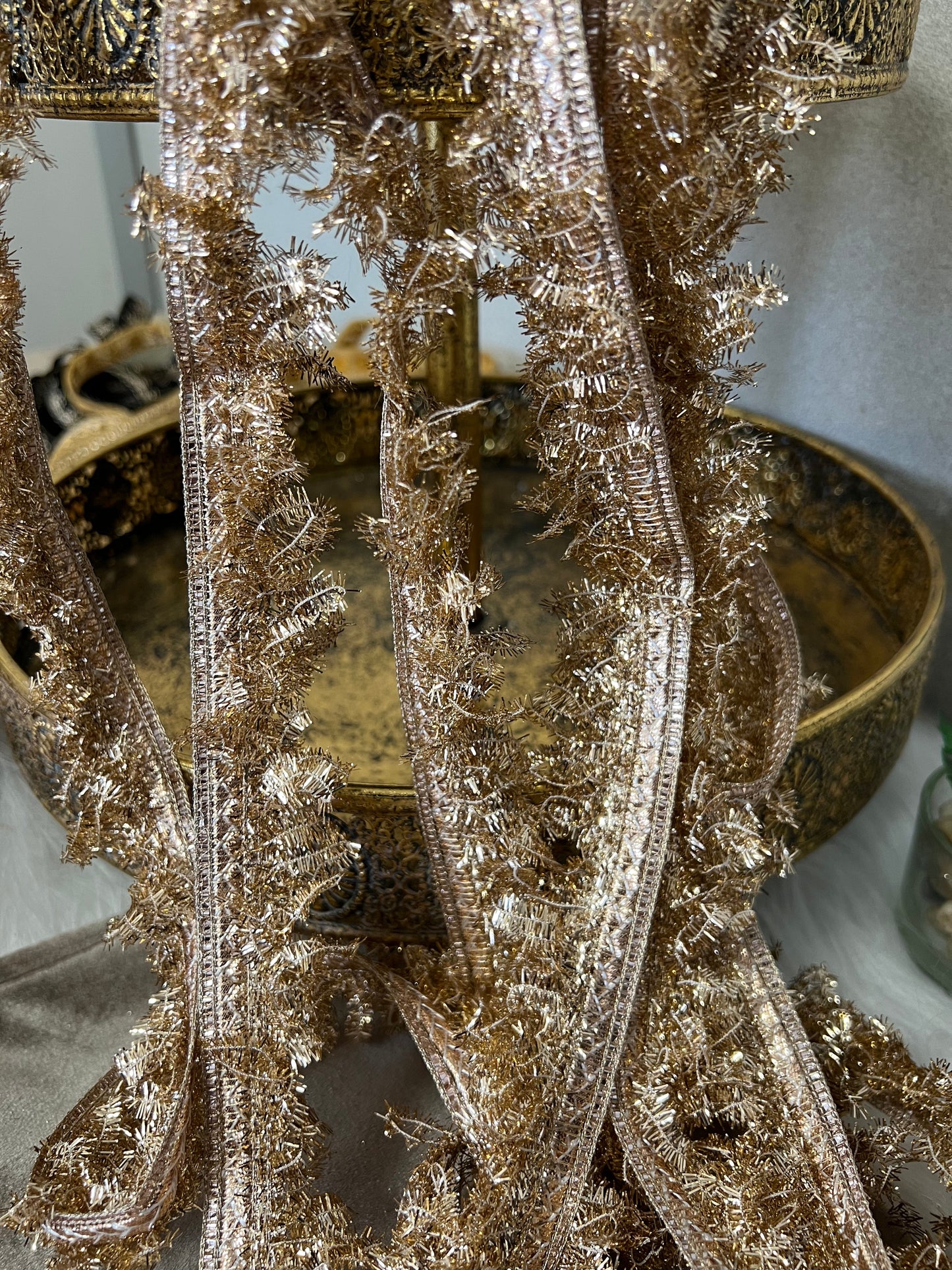 Galon à franges ébouriffées
