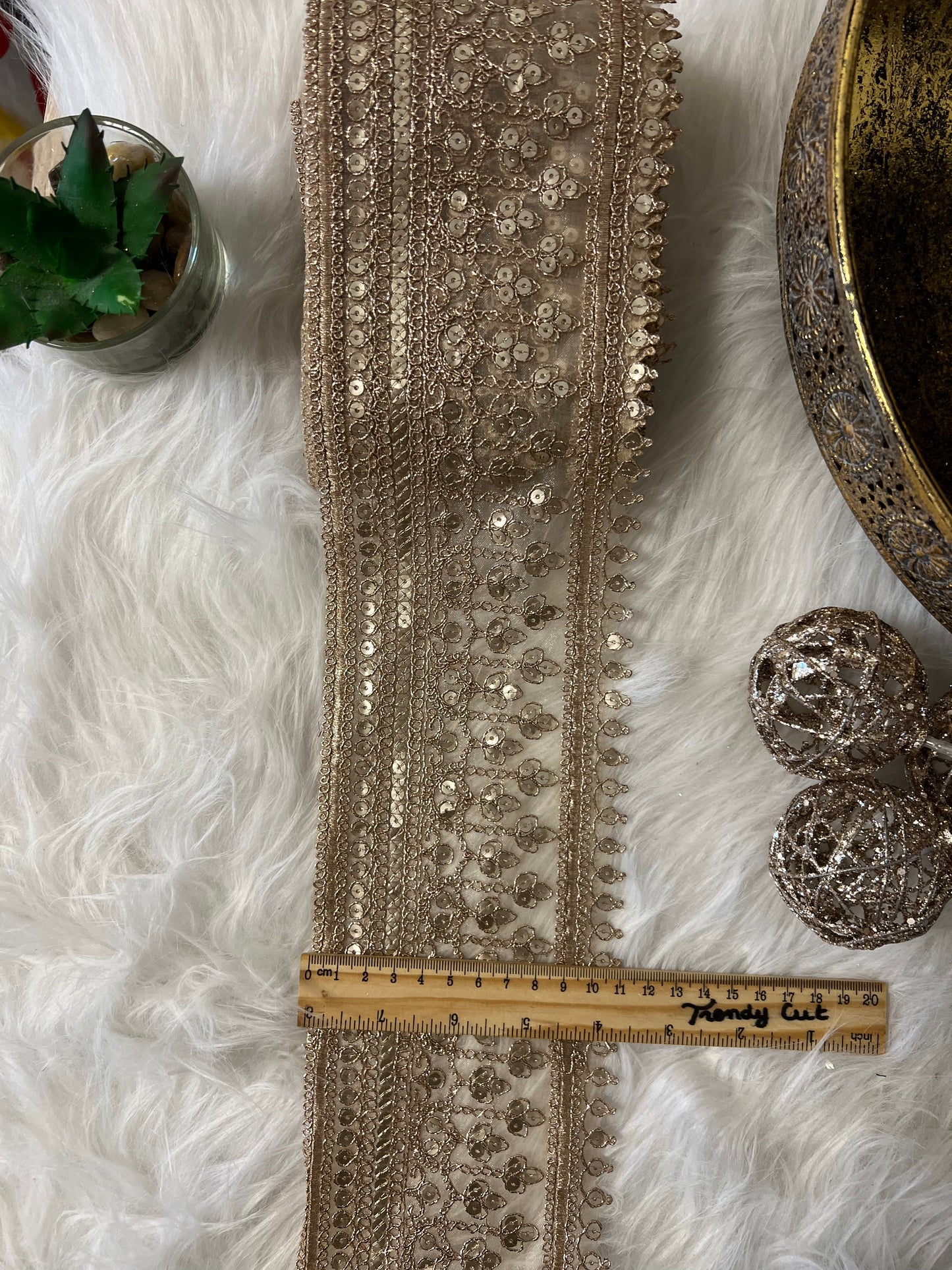 Galon sequin oriental festif