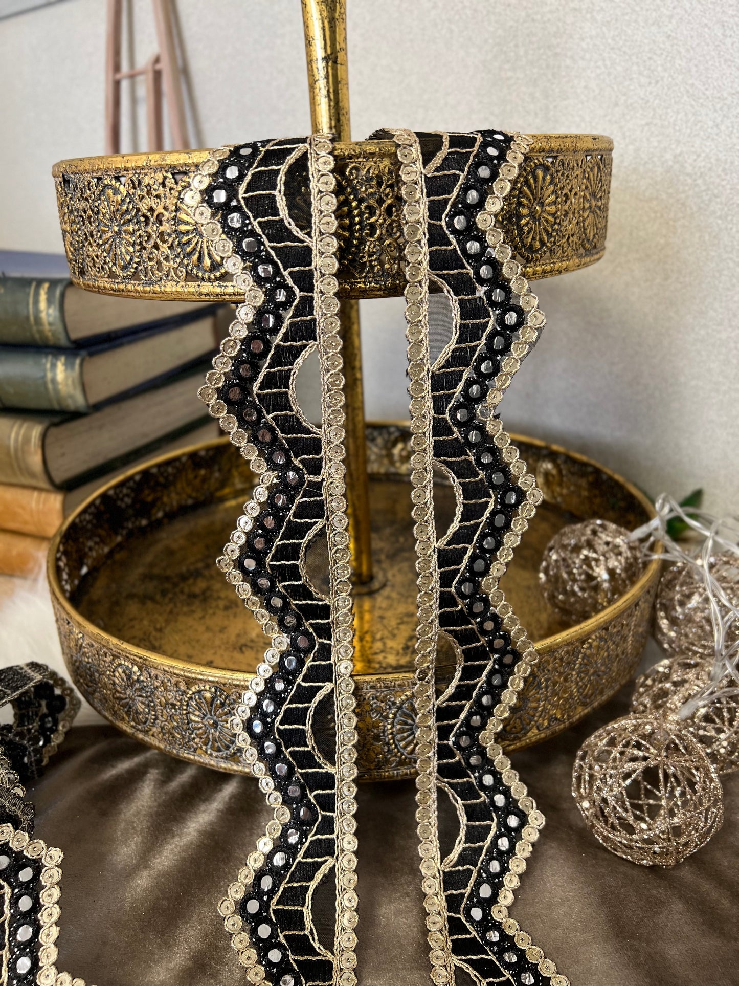 Galon sequin zigzag
