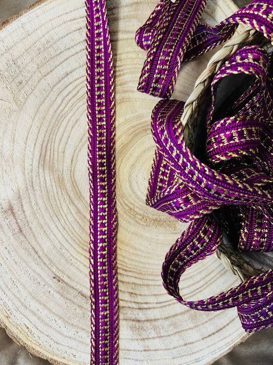 Galon fantaisie tressé