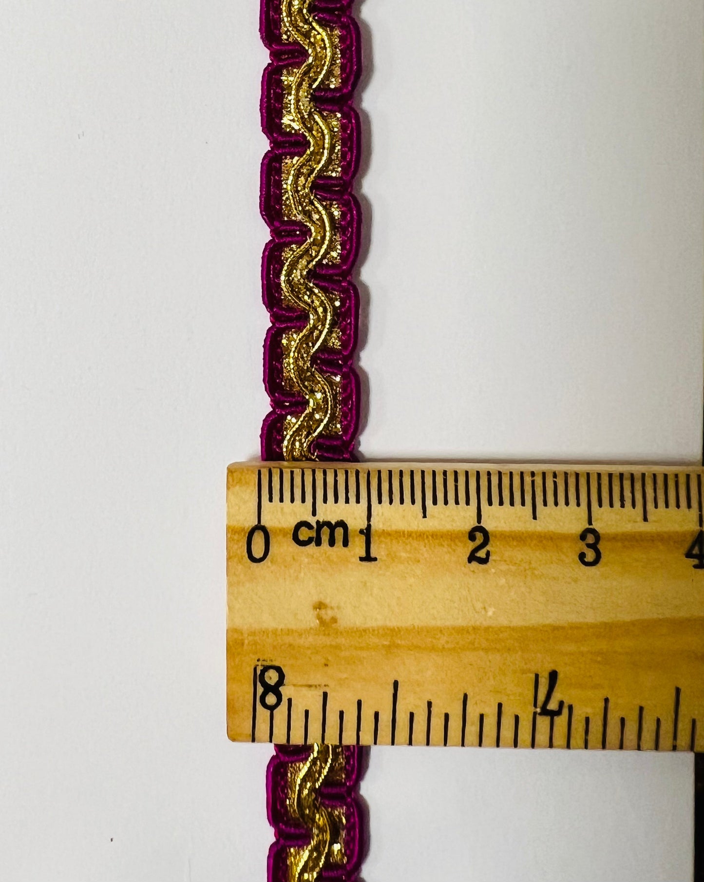 Galon fin doré métallisé 4 m – ruban couture et customisation – galon décoratif