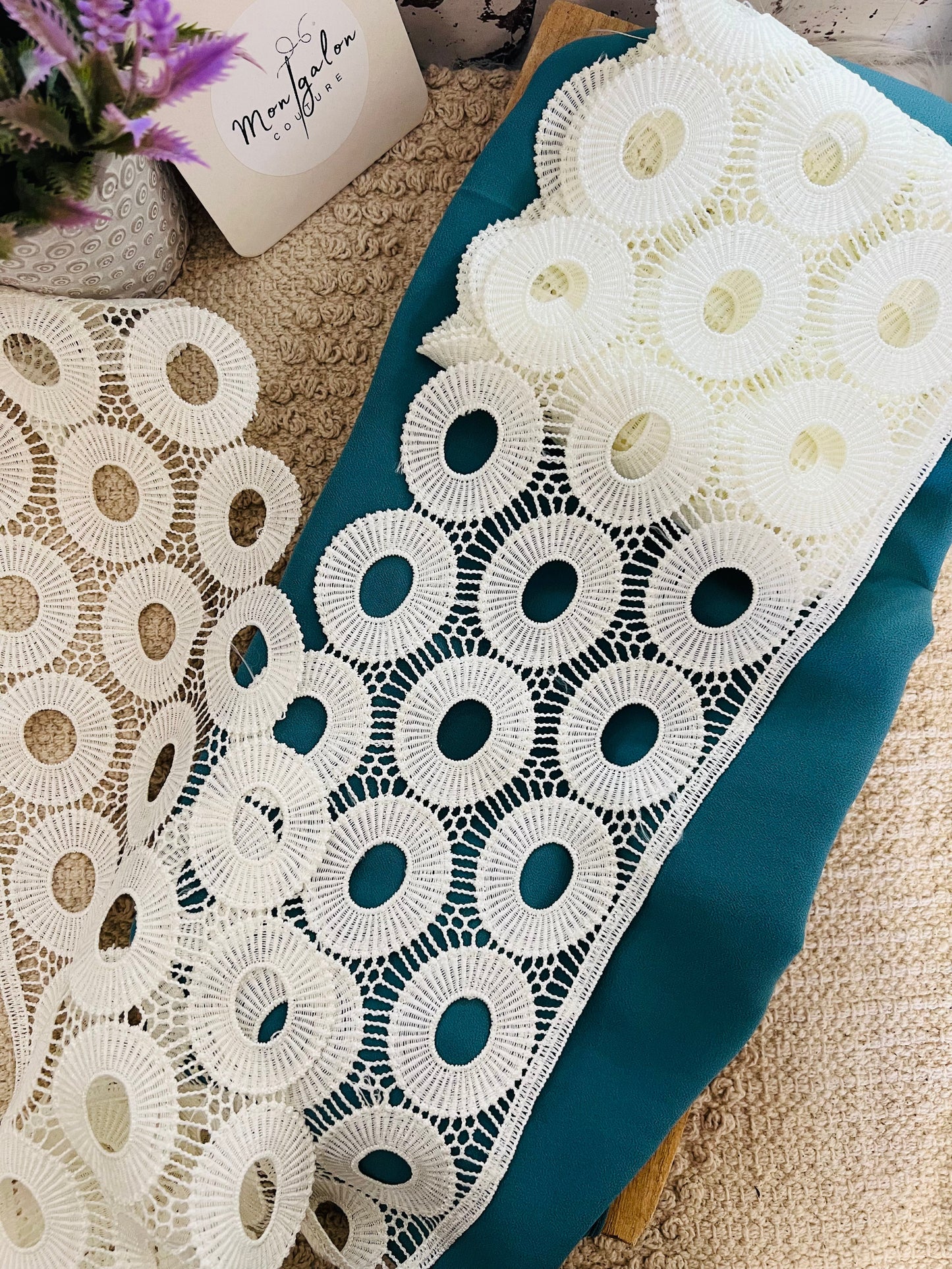 Galon crocheté extra large