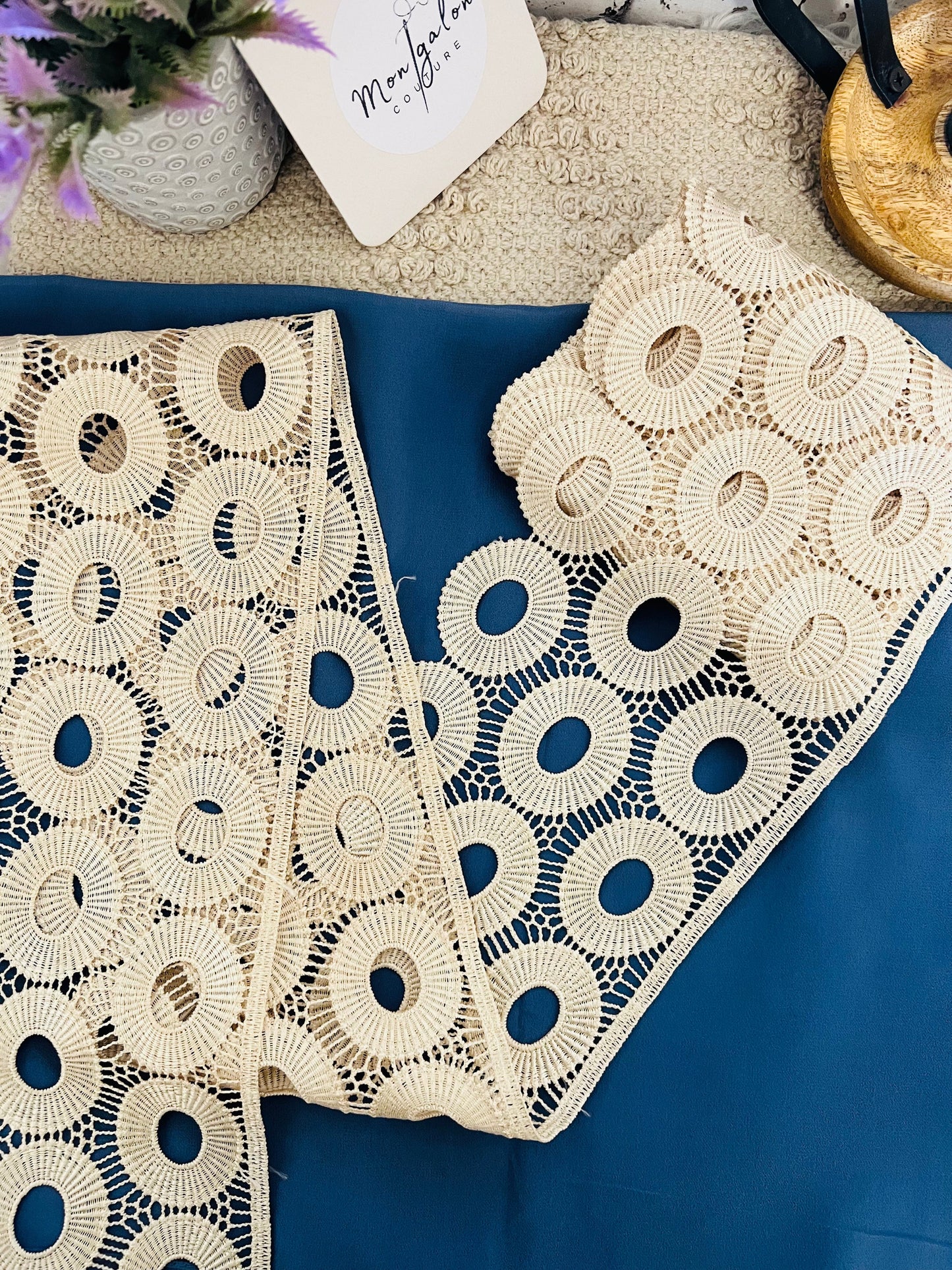 Galon crocheté extra large