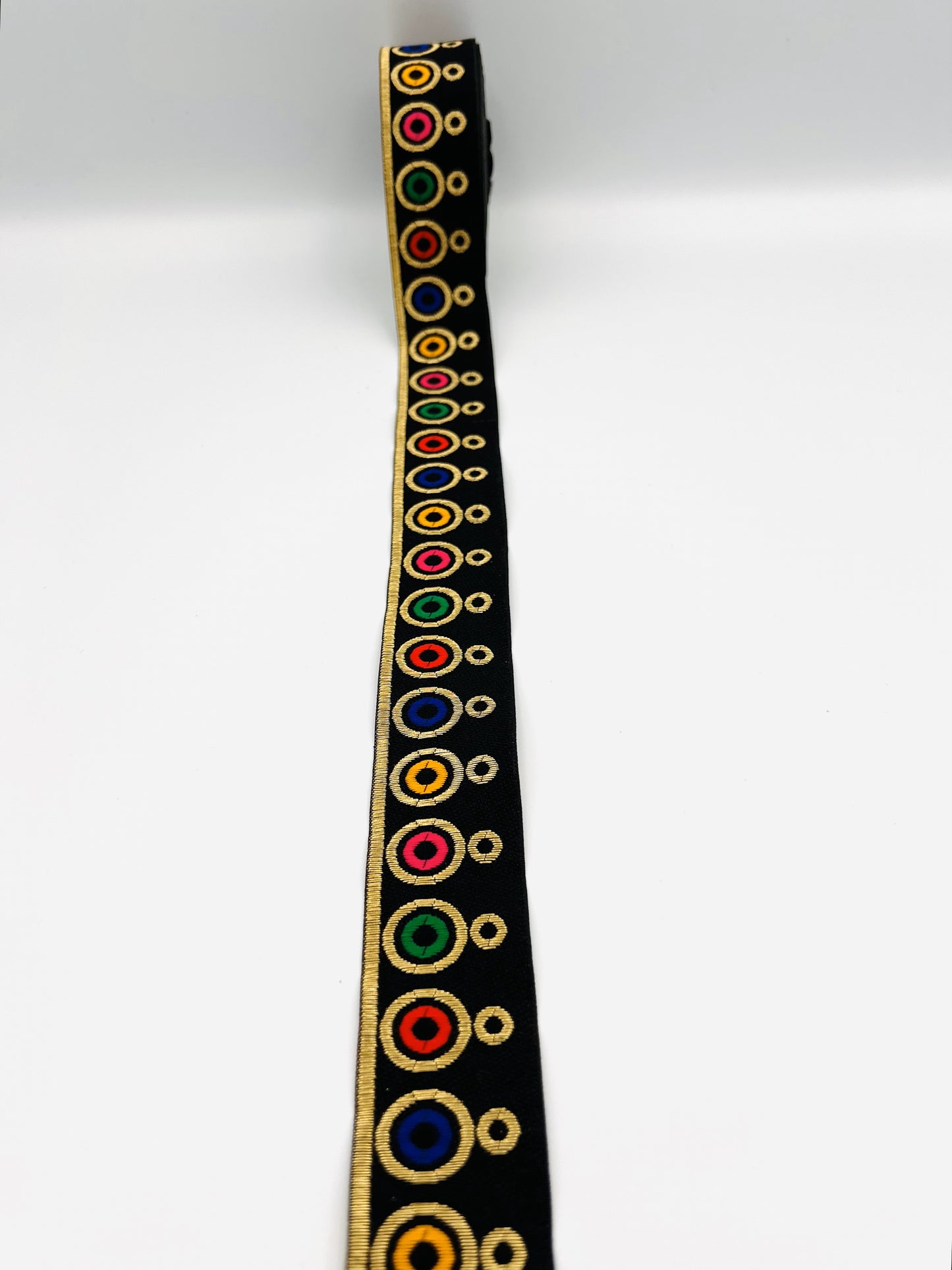 Galon bohème ethnique YUBA – 3,3 cm (8 mètres)