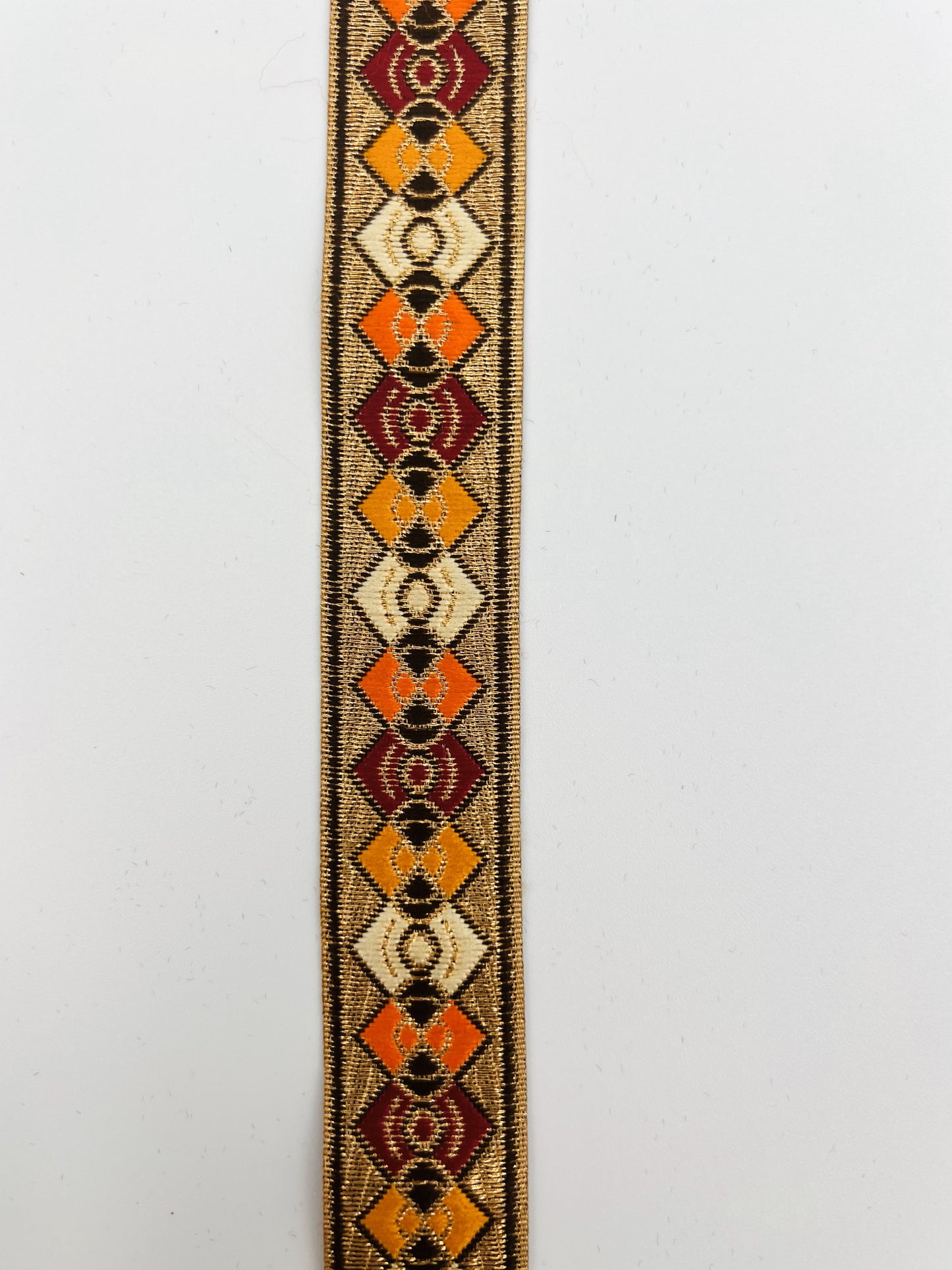 Galon bohème ethnique TIZIRI – 2,5 cm (8 mètres)