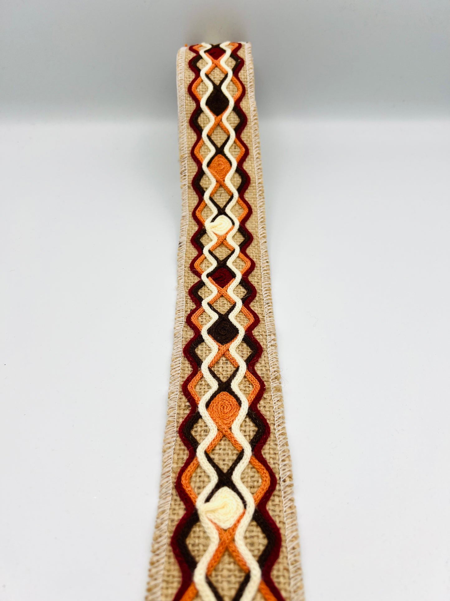 Large galon de couture ethnique ruban bohème AZZUF -3 mètres (+/- 5 cm)