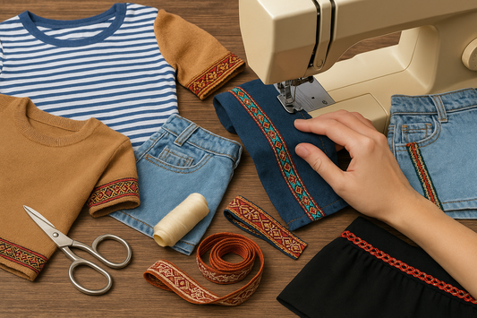 Pourquoi choisir les galons pour relooker ses vêtements ? | MONGALON