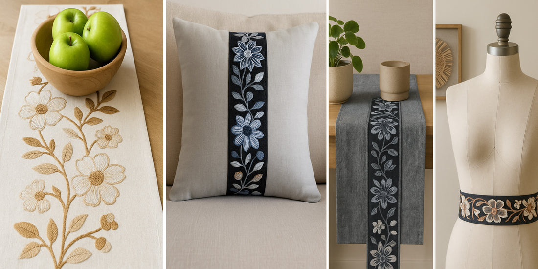 Idées déco : comment utiliser du galon pour embellir sa maison