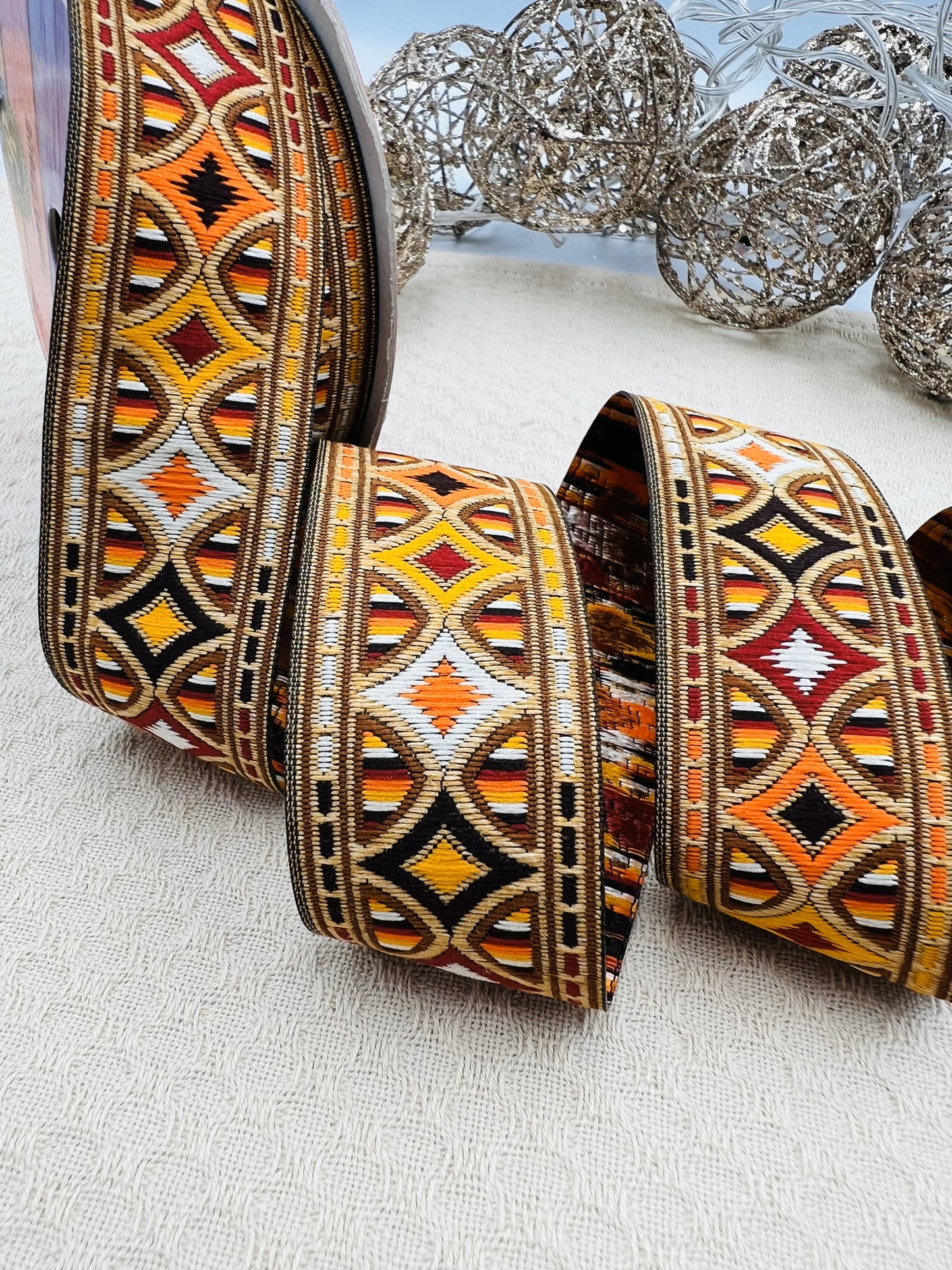 Galon de couture Ruban ethnique bohème IZIL (4 mètres)