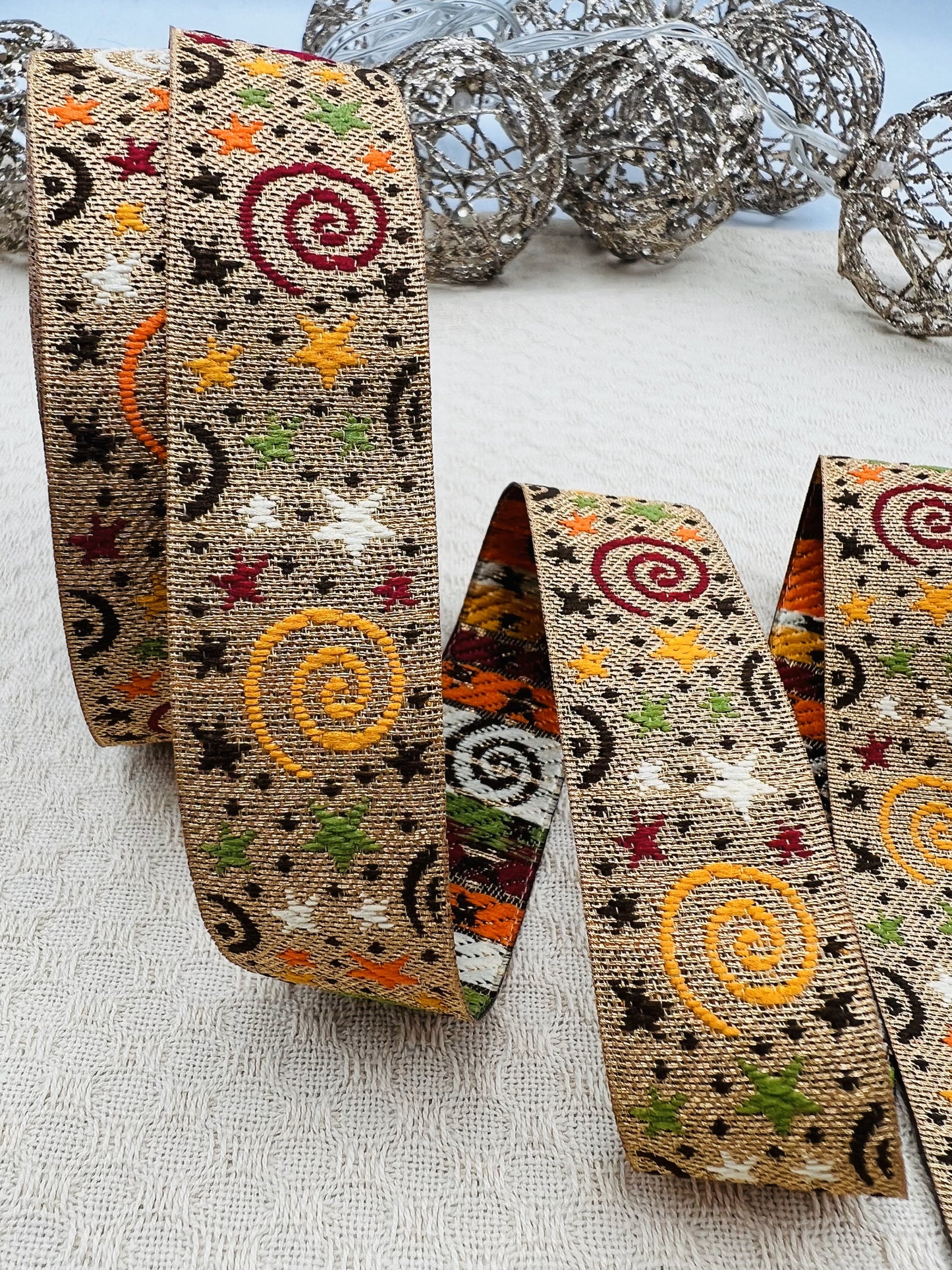 Galon de couture Ruban ethnique bohème MEDDAH (4 mètres)