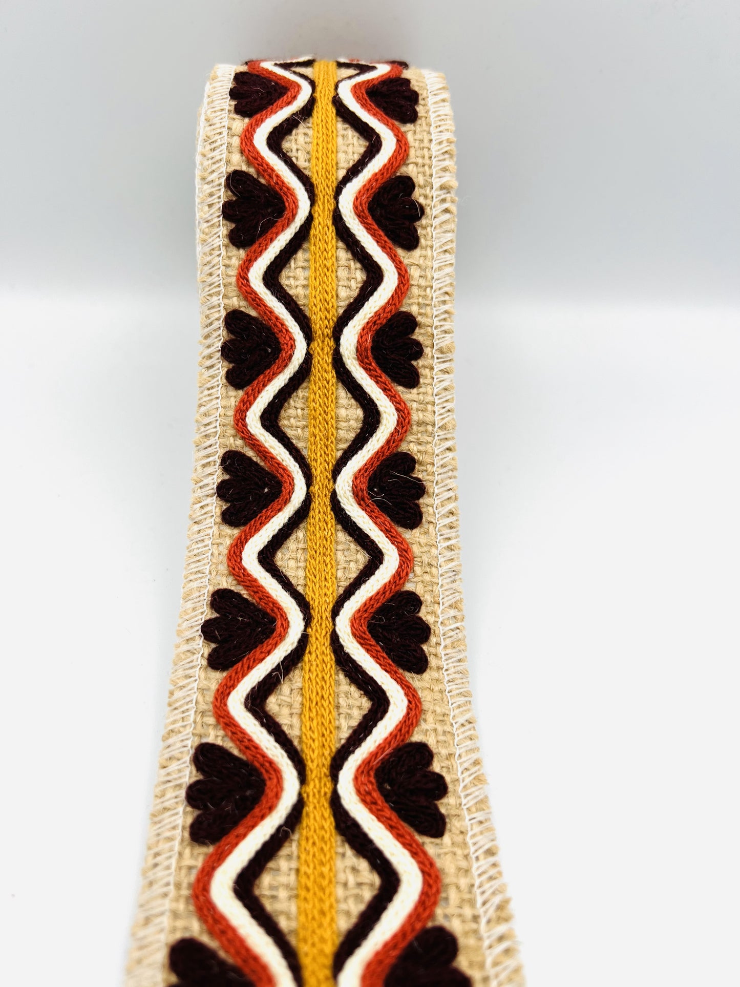 Large galon de couture ethnique ruban bohème TIMWI -3 mètres (+/-  5 cm)