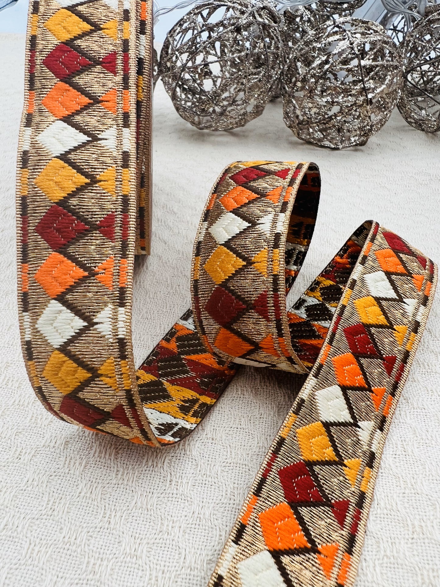 Galon de couture Ruban ethnique bohème IGLOU (4 mètres)