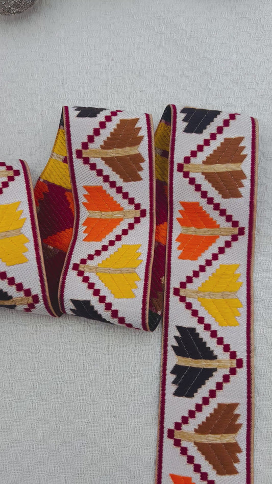 Galon de couture Ruban ethnique bohème IZEM (4 mètres)