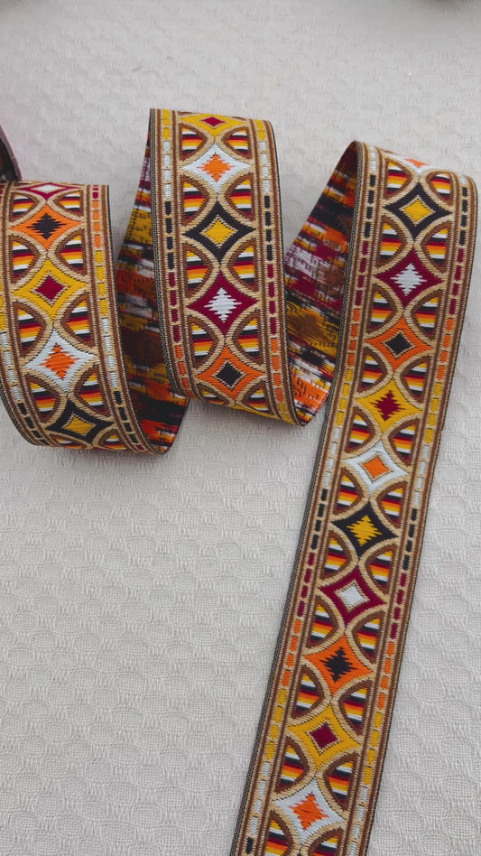 Galon de couture Ruban ethnique bohème IZIL (4 mètres)
